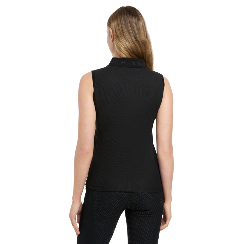 LeMieux Marissa Sleeveless Polo - Black-2