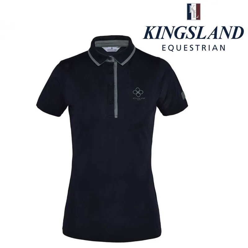 Kingsland KL star Recycled Ladies Shirt - Navy