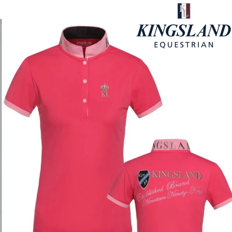 Kingsland Rachel Ladies Polo Shirt - Pink Raspberry