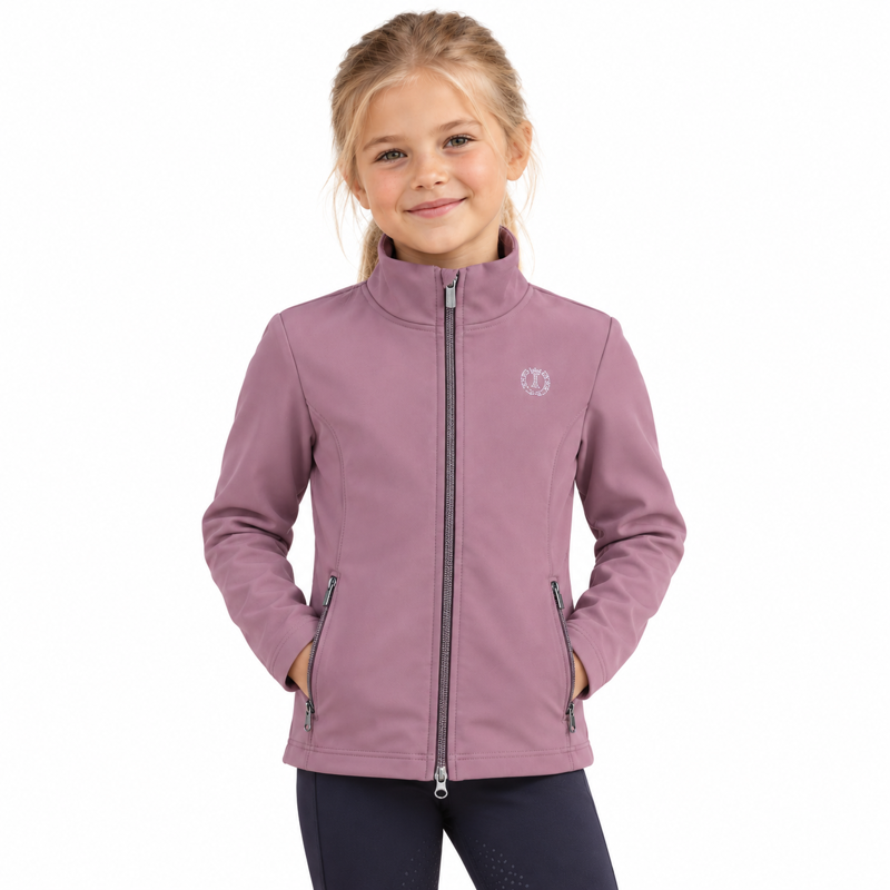 Imperial Riding Kids Carla Cardigan - Mauve