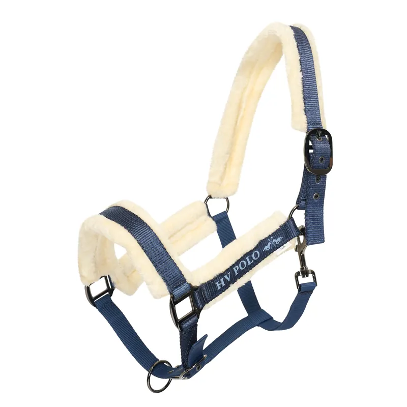 HV Polo Sacha Headcollar - Navy-2