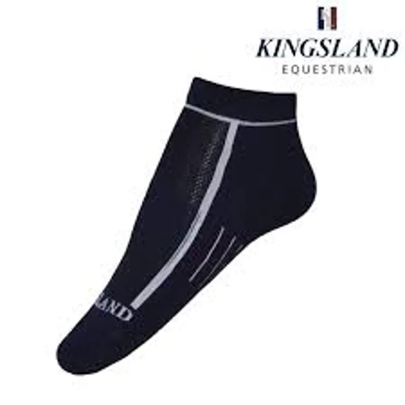 Kingsland Vence Unisex Short Socks - Pack of 2 - Black