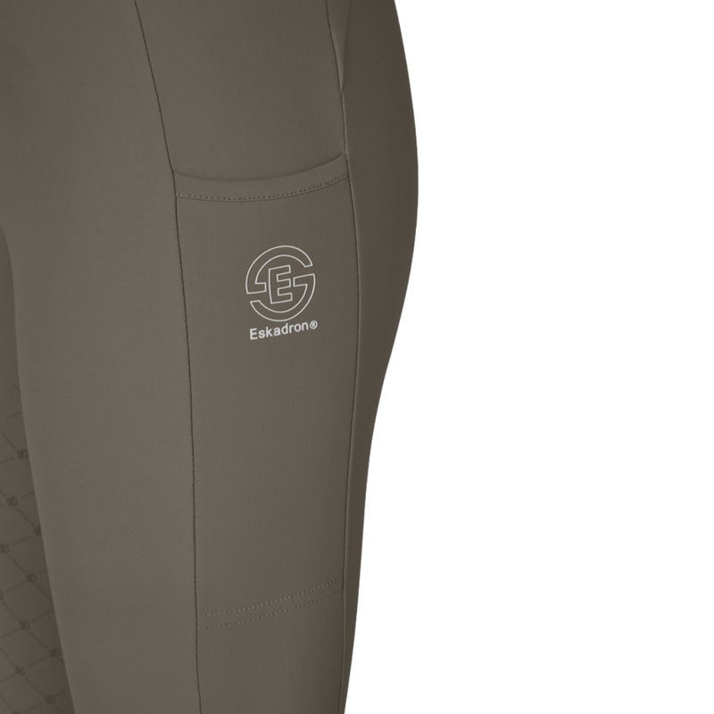 Eskadron Ladies Cosy Full Grip Tights Dynamic AW26 - Powder Taupe-10