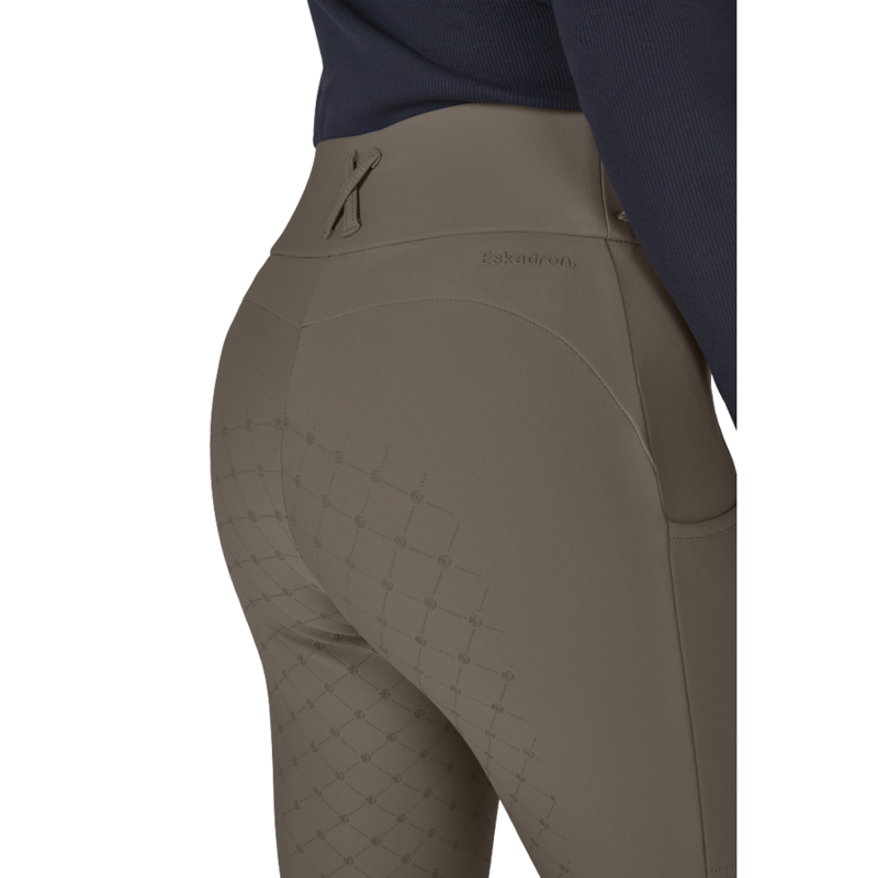Eskadron Ladies Cosy Full Grip Tights Dynamic AW26 - Powder Taupe-4