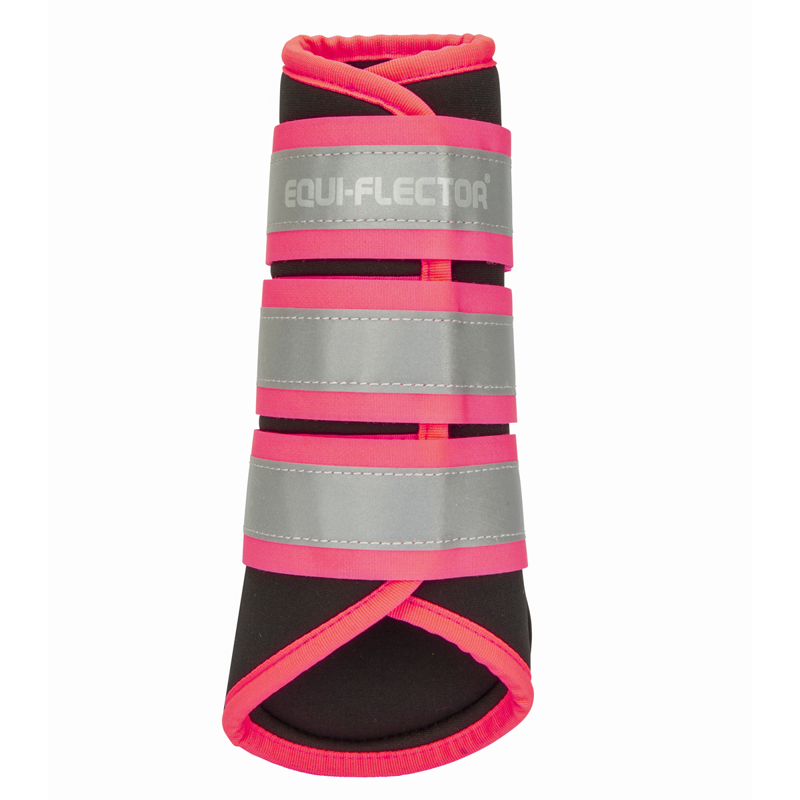 Shires ARMA EQUI-FLECTOR Brushing Boots - Pink-1