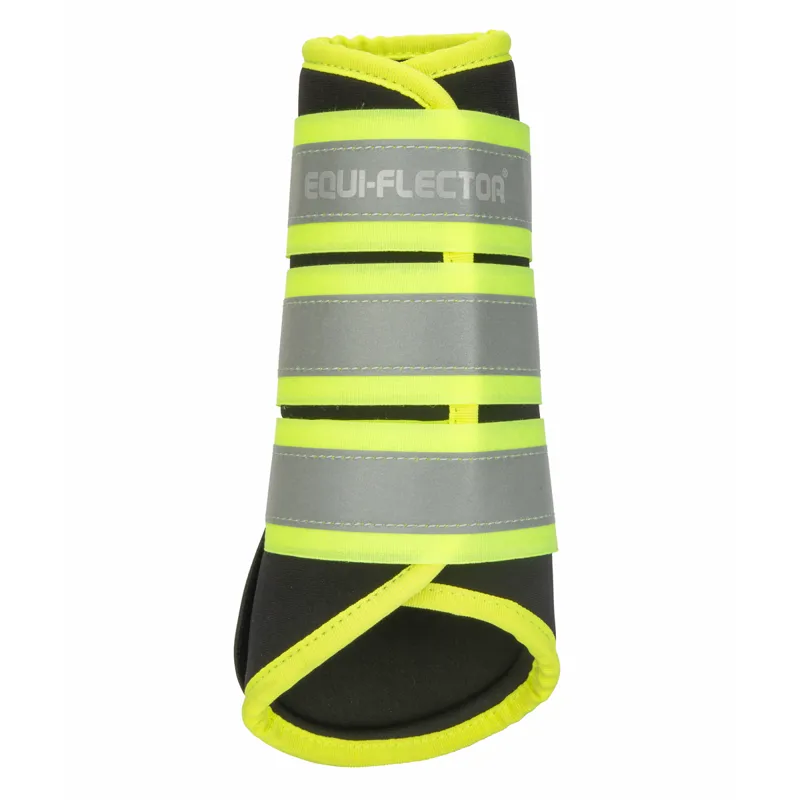 Shires ARMA EQUI-FLECTOR Brushing Boots - Yellow-2