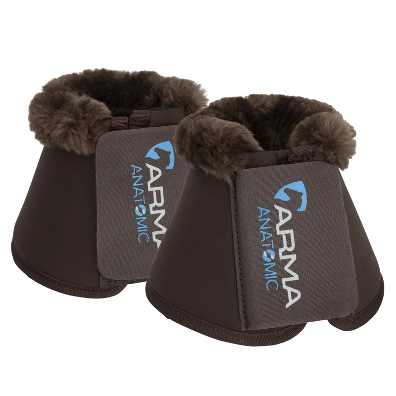 Shires ARMA SupaFleece Neoprene Overreach Boots - Brown