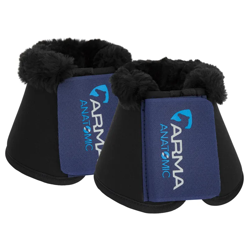 Shires ARMA SupaFleece Neoprene Overreach Boots - Navy