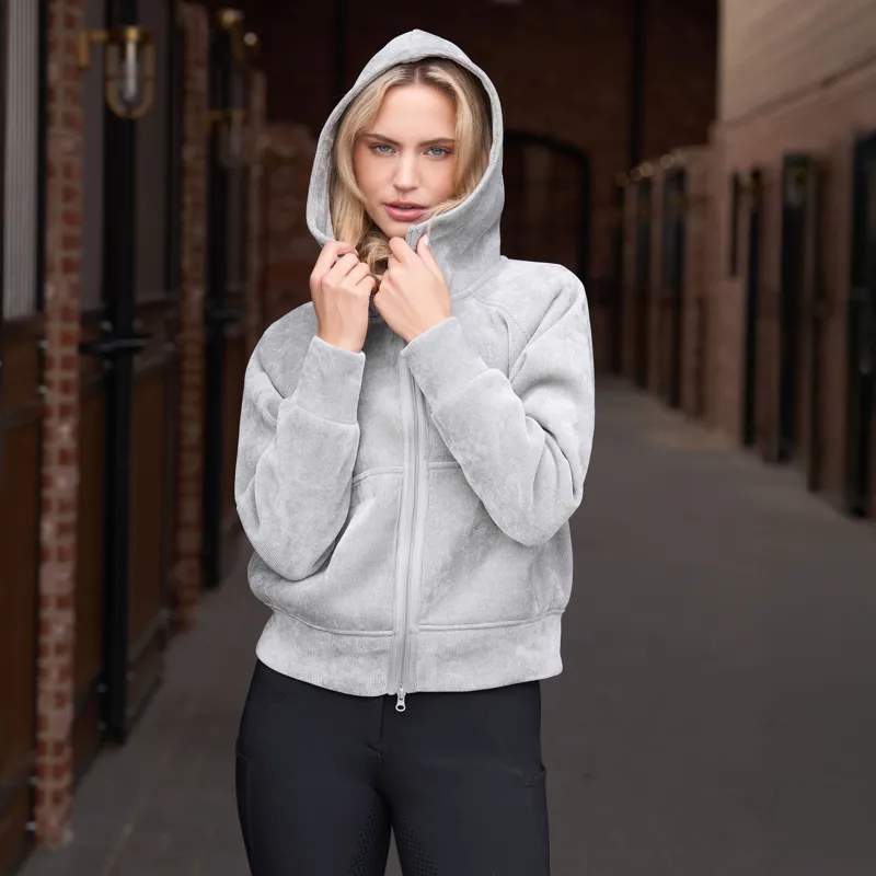 Imperial Riding Ladies Gwen Cardigan - Grey-4