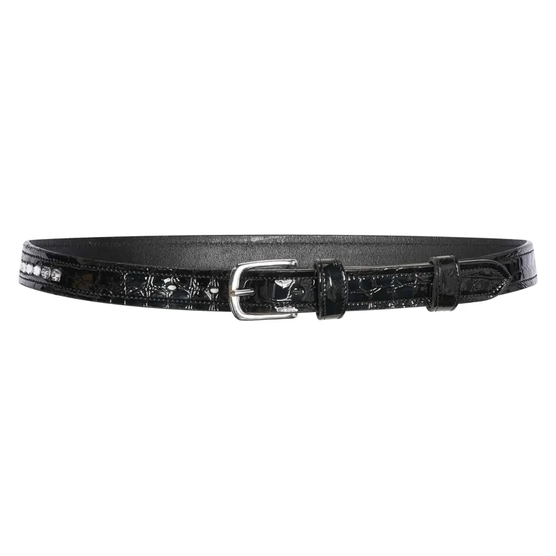 Imperial Riding Olania Sparkle Belt - Black/Silver