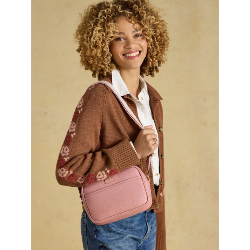 Joules Ladies Trent Cross Body Bag - Pink-5