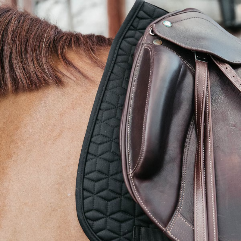 Kentucky Classic Dressage Saddlepad - Black-1