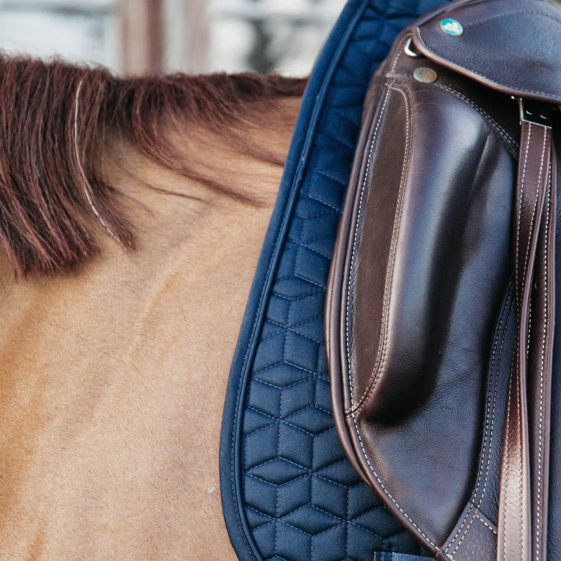 Kentucky Classic Dressage Saddlepad - Navy-1