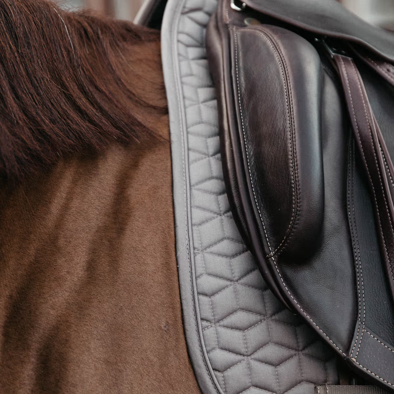 Kentucky Classic Dressage Saddlepad - Beige-1