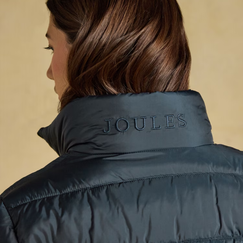 Joules Ladies Paddock Coat - Navy-4