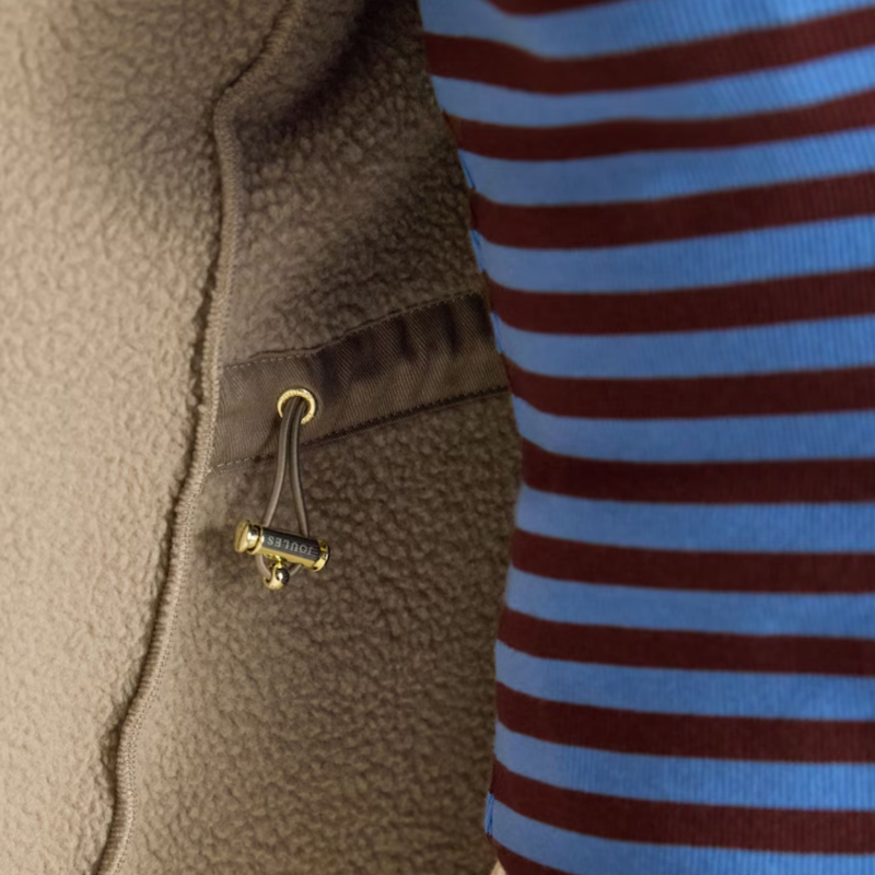 Joules Ladies Heritage Gilet - Mink Brown-3