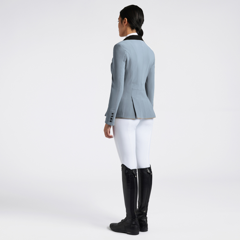 Cavalleria Toscana Women's GP Zip Competition Jacket - Windward Blue-1