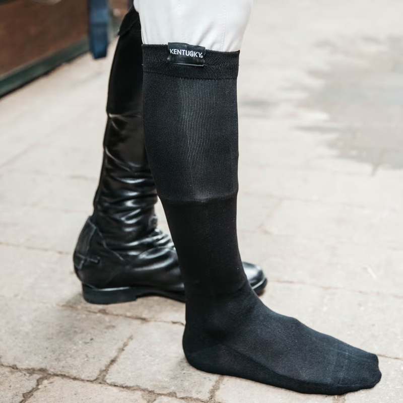 Kentucky Gel Horse Riding Socks 41/46 - Black-1