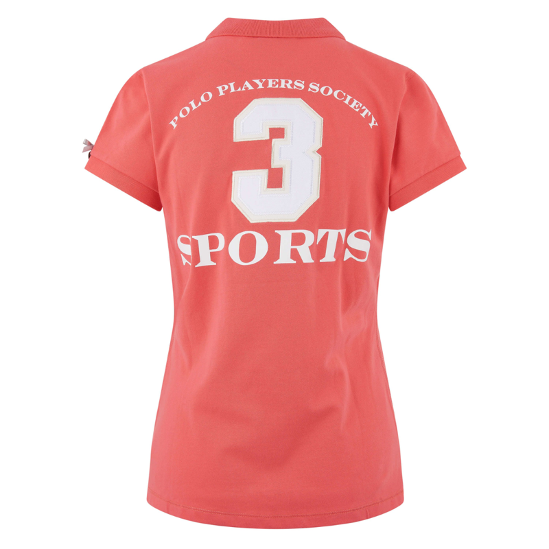 HV Polo Ladies Favouritas EQ Polo Shirt - Bright Coral