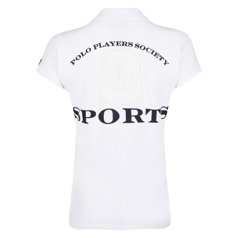 HV Polo Ladies Favouritas EQ Polo Shirt - White-1