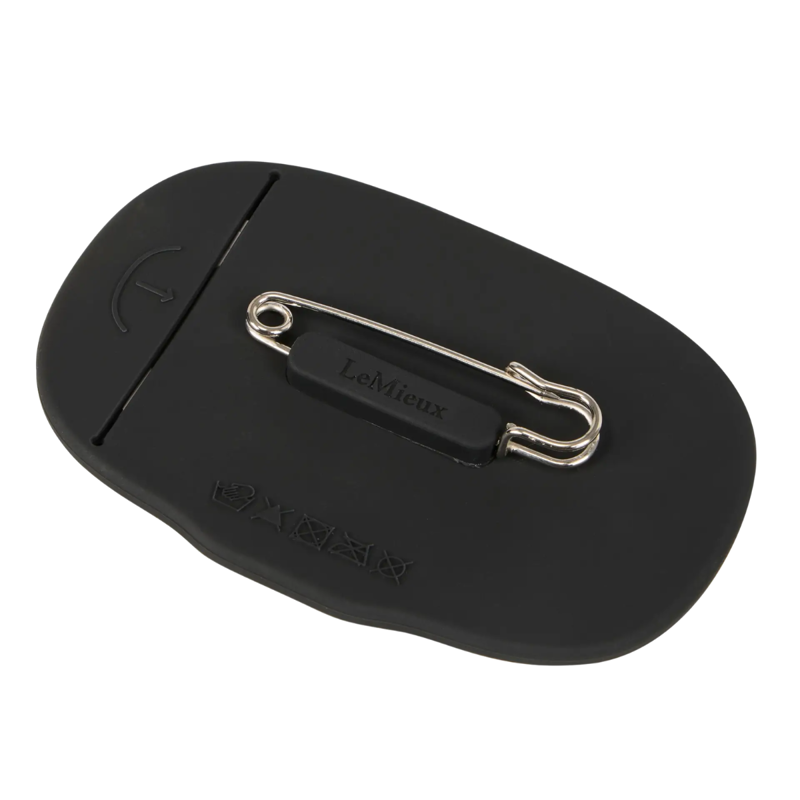 LeMieux Saddle Pad Number Holder - Black-1