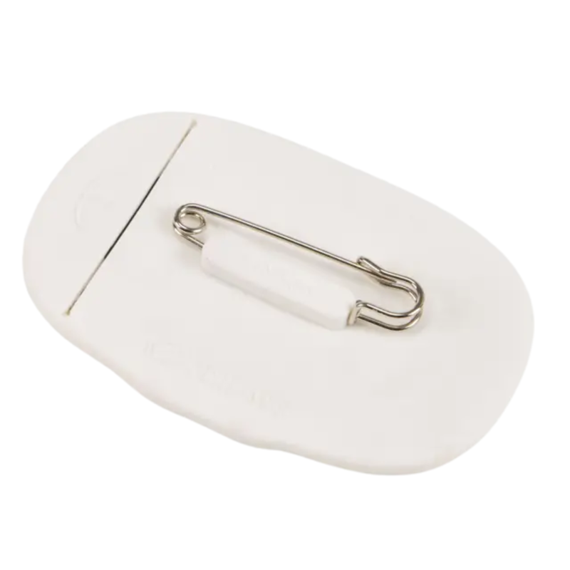 LeMieux Saddle Pad Number Holder - White-1