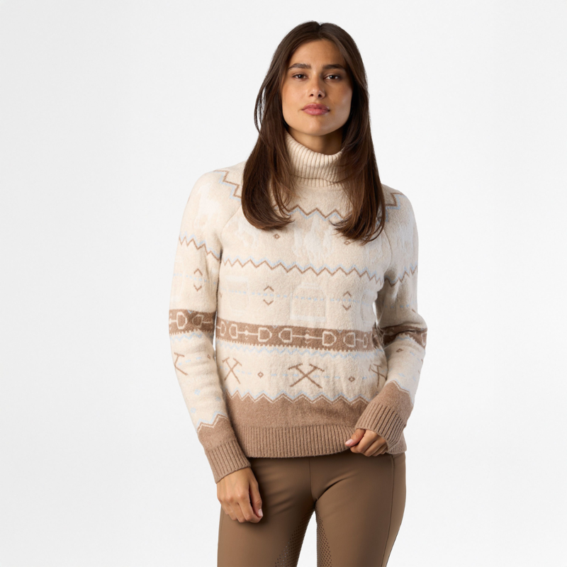 HV Polo Ladies Every Pullover - Natural-1
