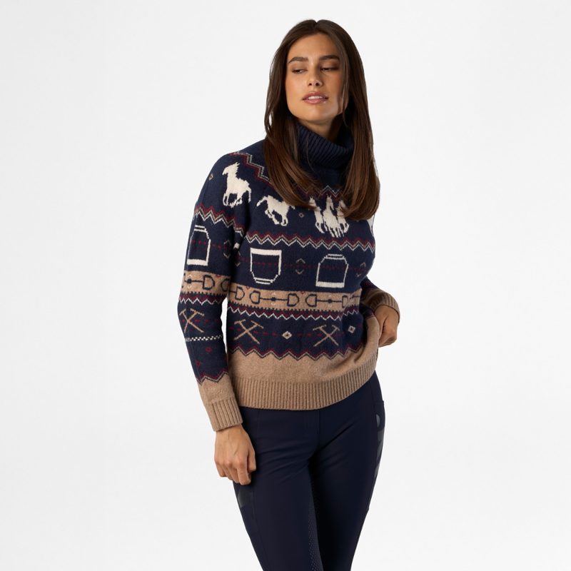HV Polo Ladies Every Pullover - Navy-1
