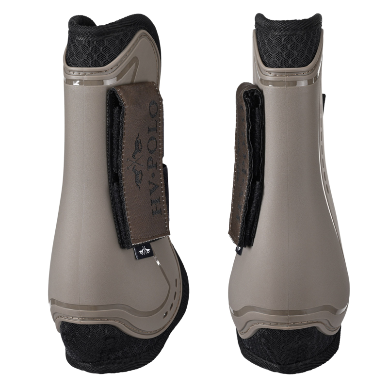 HV Polo Classic Tendon and Fetlock Boot Set - Straw-1