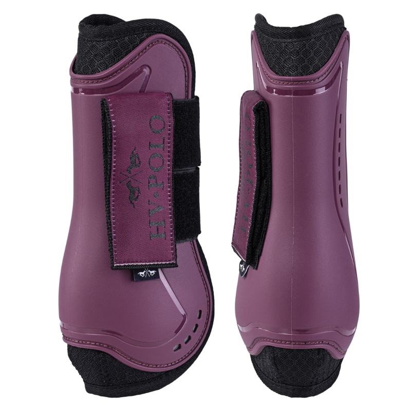 HV Polo Classic Tendon and Fetlock Boot Set - Wine-1