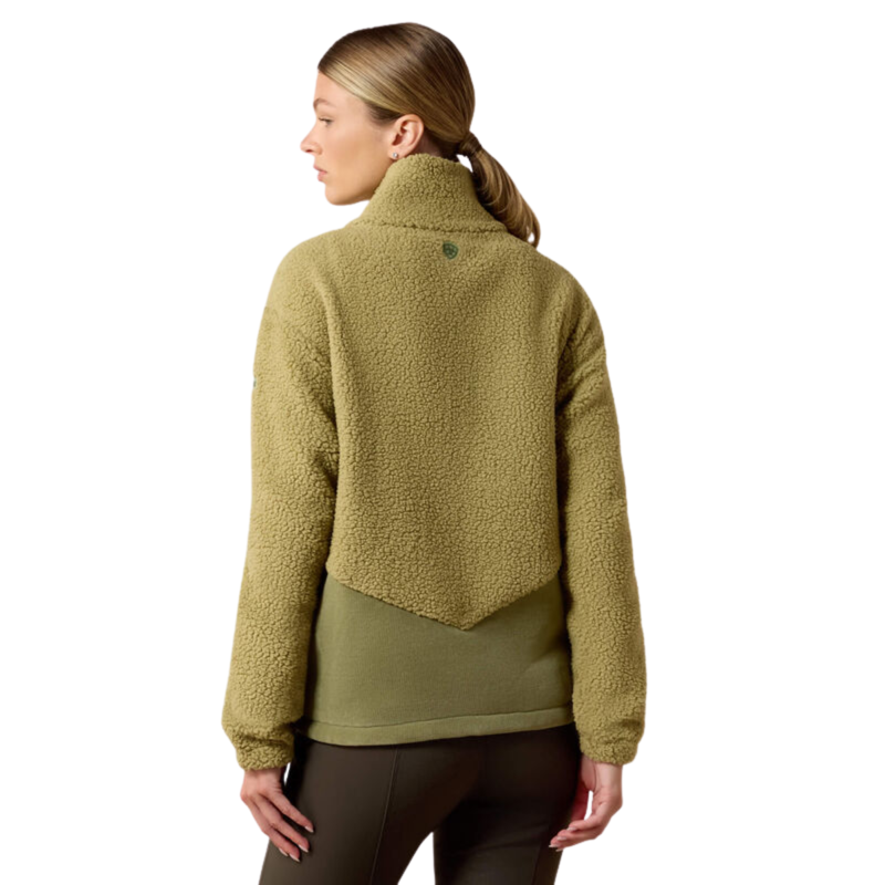 Ariat Women's Laviolette Full Zip - Oil Green-1