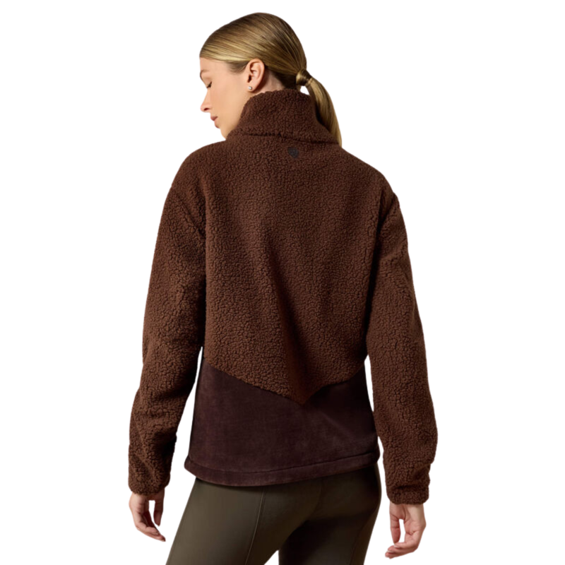 Ariat Women's Laviolette Full Zip - Chocolate Plum-1