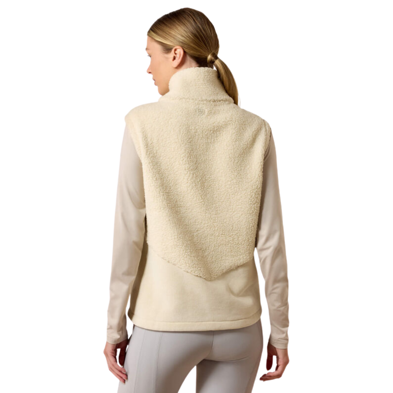 Ariat Women's Laviolette Full Zip Vest - Almond Milk-1