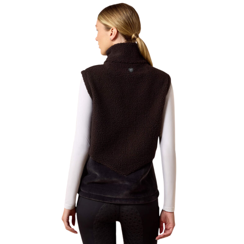 Ariat Women's Laviolette Full Zip Vest - Black-1