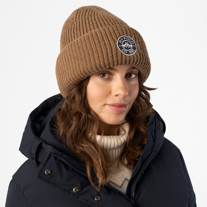 HV Polo Nada Beanie - Pecan-1