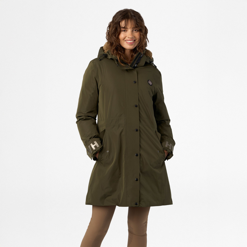 HV Polo Ladies Rosemary Parka - Forest Green-1
