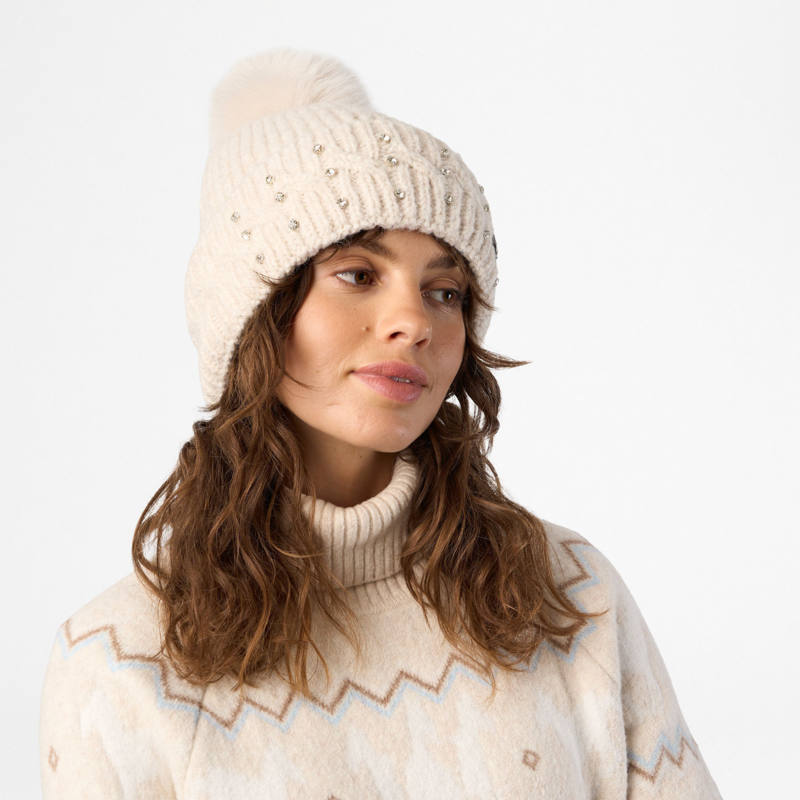 HV Polo Nova Beanie - Natural Heather-1
