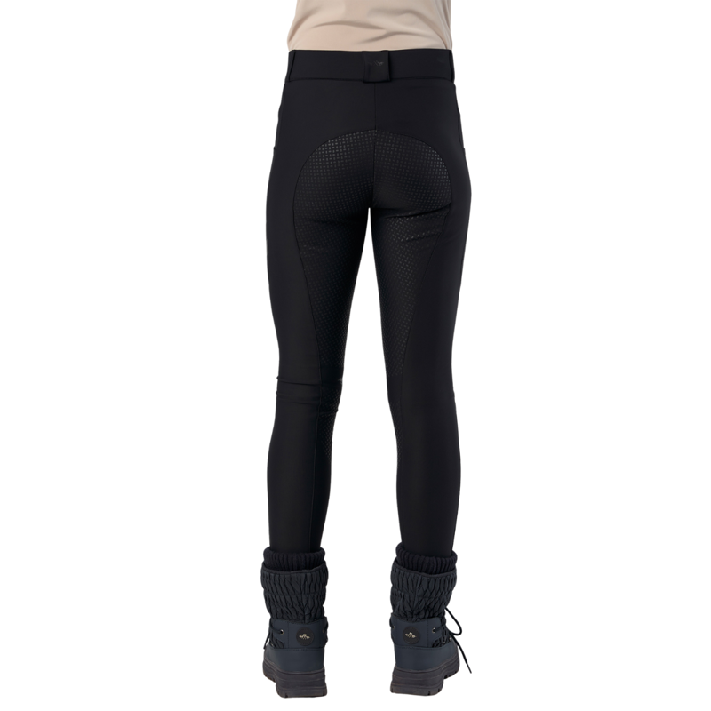 HV Polo Ladies Femmy Full Grip Riding Breeches - Black-1