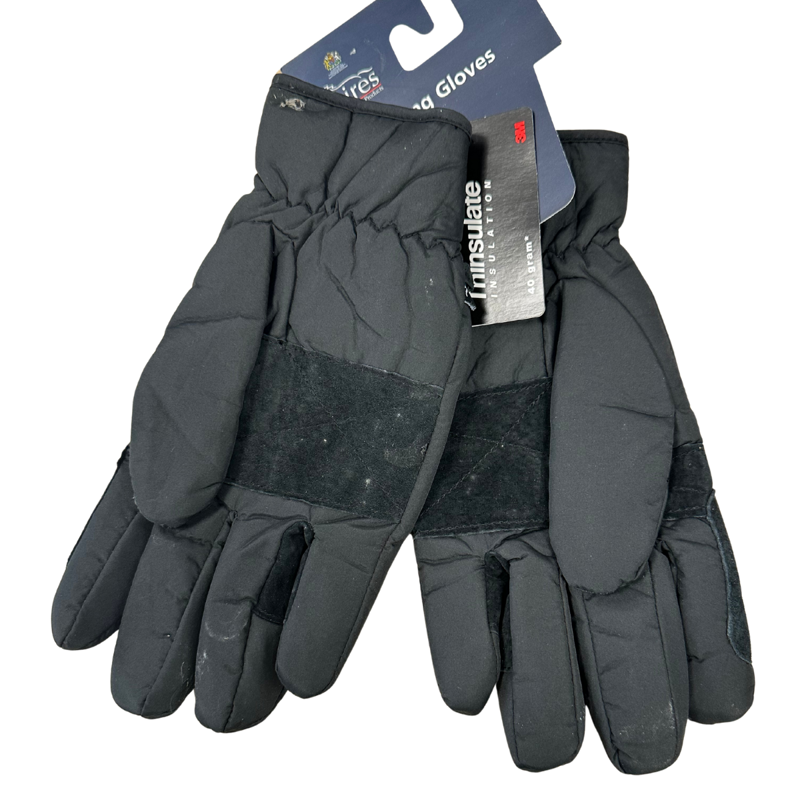 Shires Tilbury Thinsulate Lined Winter Gloves - Black - Large-1