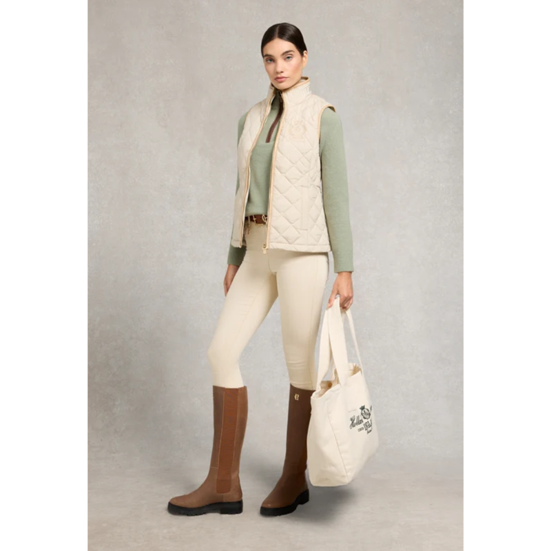 Holland Cooper Country Quarter Zip Knit - Sage-4