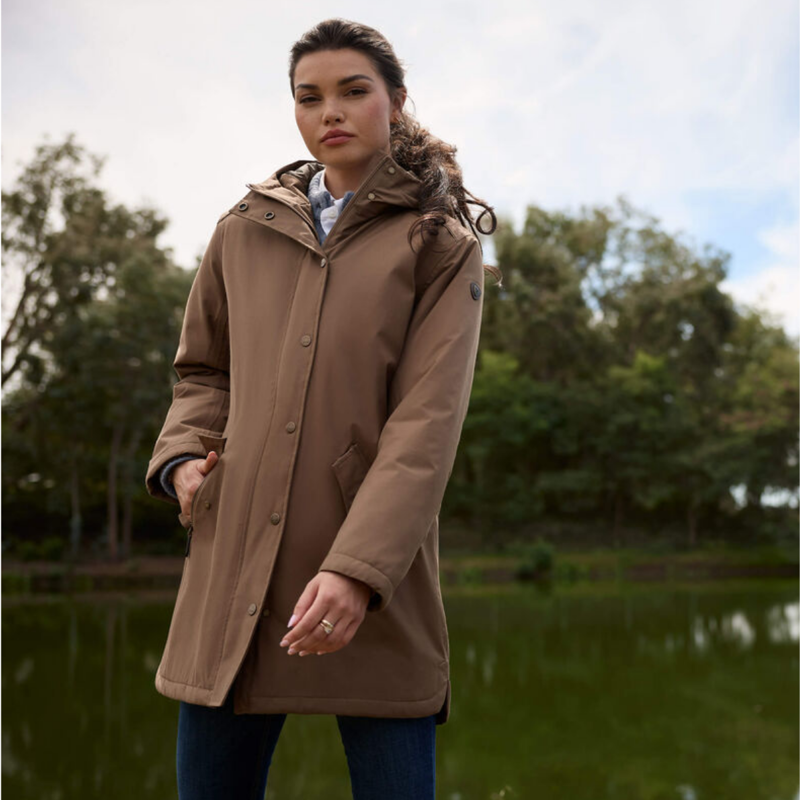 Ariat Women's Barrowmere Waterproof Insulated Parka - Malt-5