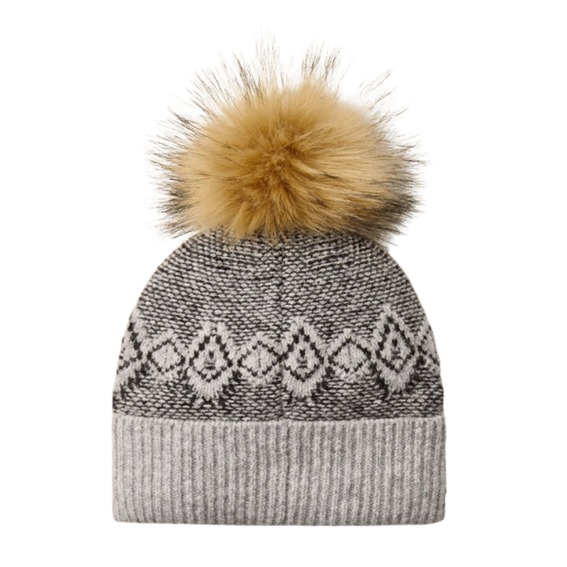Ariat Women's Willow Beanie - One Size - Grey Heather-1