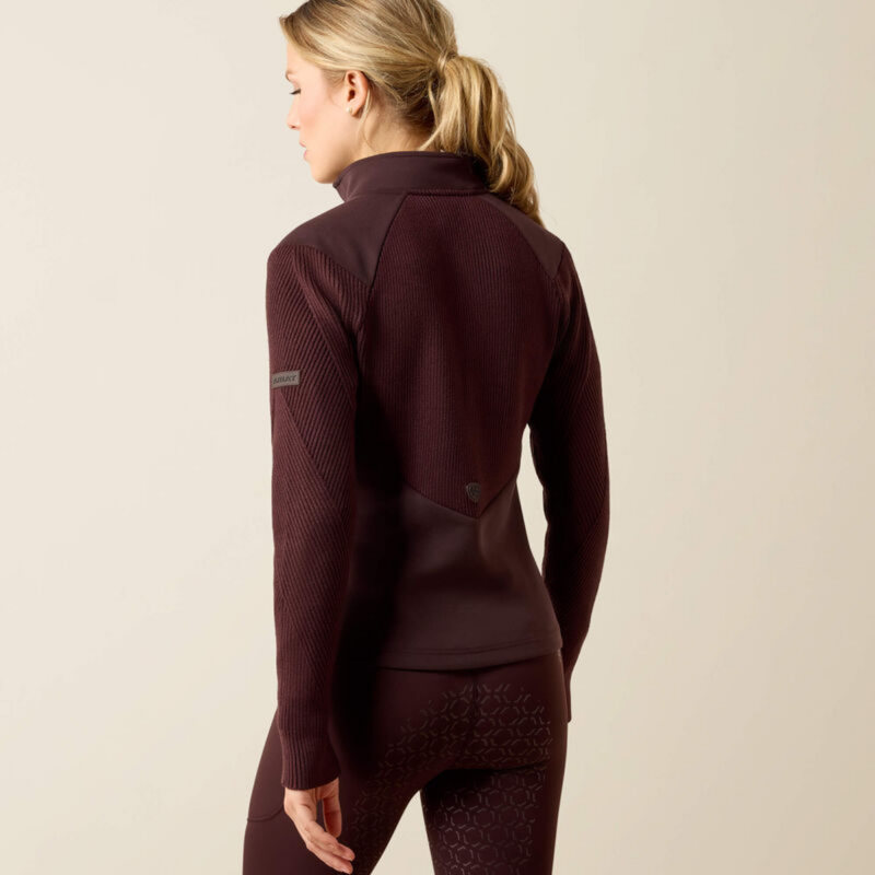Ariat Women's Skadi Full Zip - Chocolate Plum-1