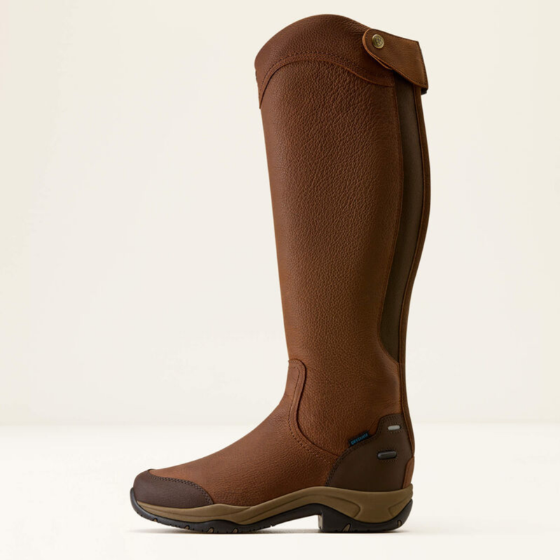 Ariat Women's Telluride Tall Sherpa Waterproof Boots - Barn Brown-1