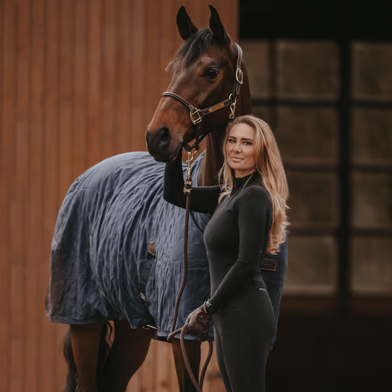 Kentucky 0g Stable Rug - Navy-1