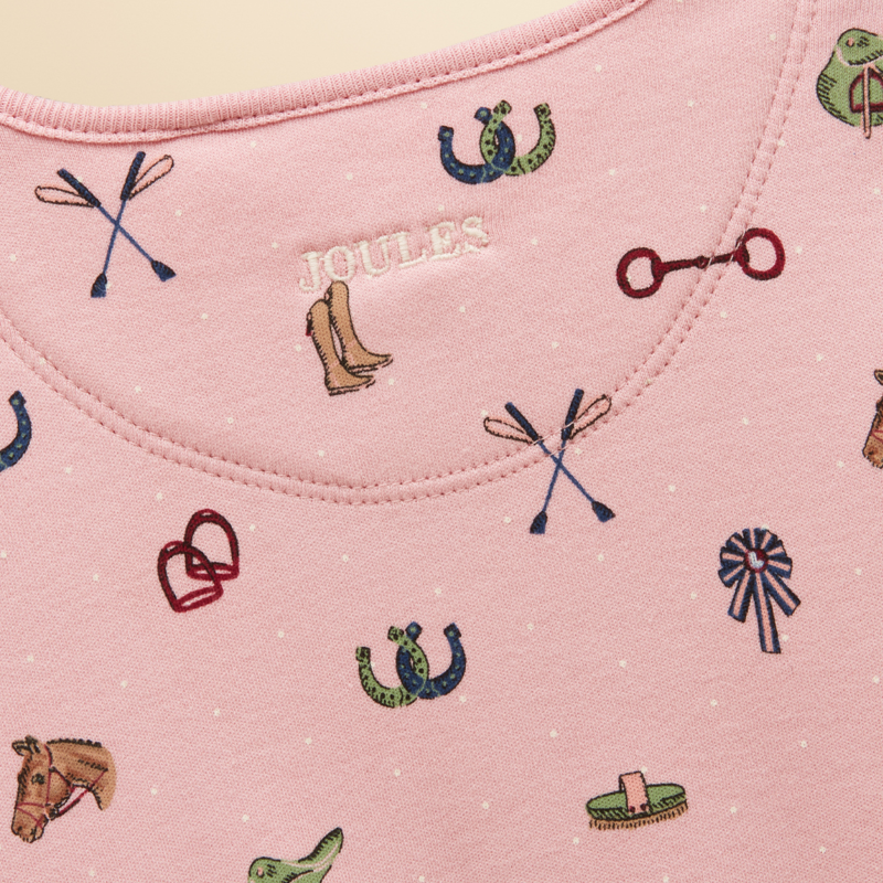 Joules Razamataz Babygrow - Pink Horse-3
