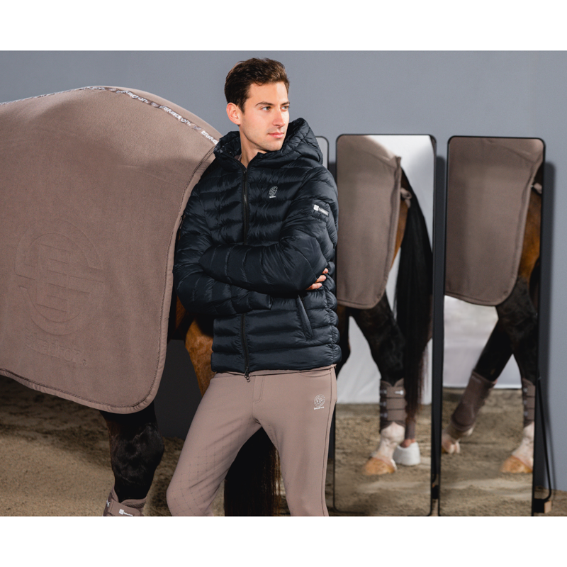 Eskadron Double Fleece Sweat Rug Dynamic AW26 - Powder Taupe-3