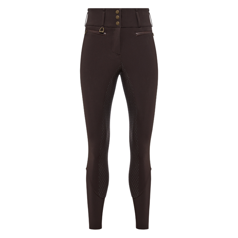 Holland Cooper Thermal Heritage Breeches - Chocolate-7
