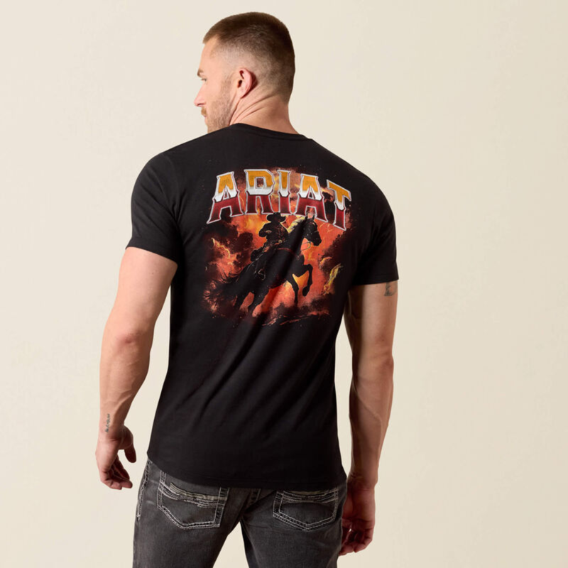 Ariat Men's Country Rock T-Shirt - Black-1