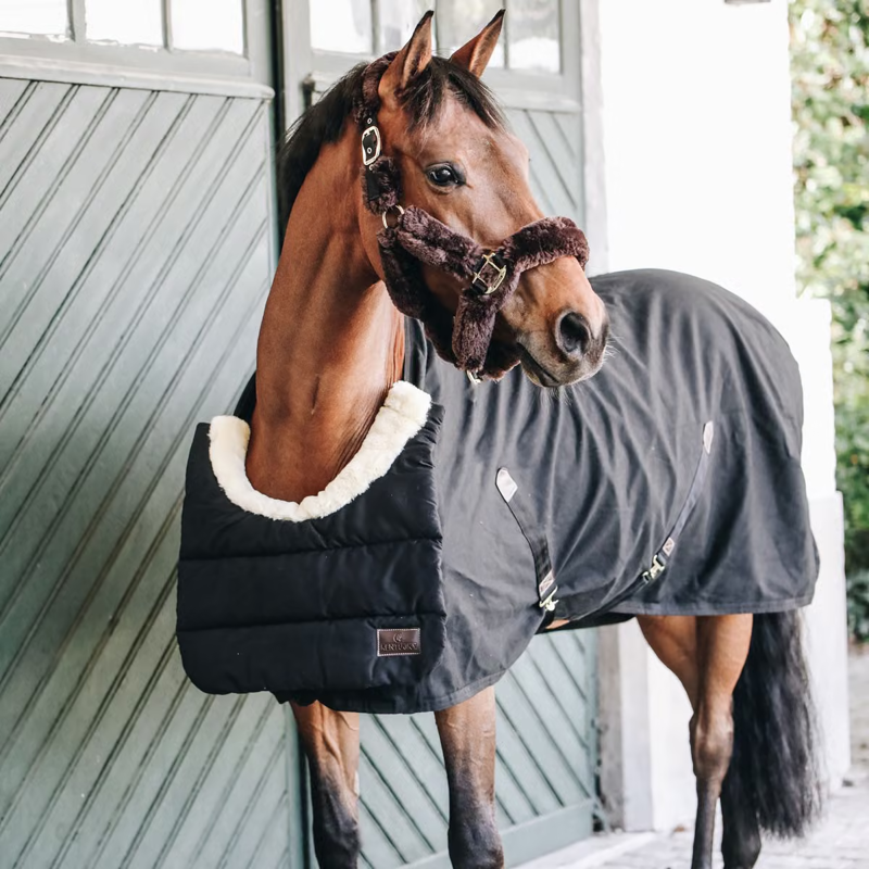 Kentucky Horse Winter Bib - Black-1